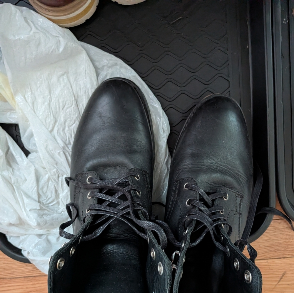 Thursday Boot Company Black President Boots MEN 9.5